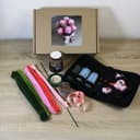 Sada na výrobu trsové růže v květináči - velká